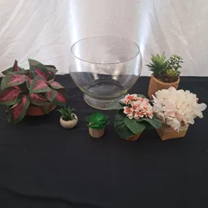 Faux Potted Plant Decor