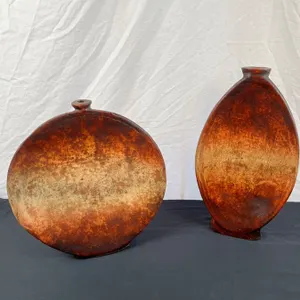 2 Pottery Unique Vases