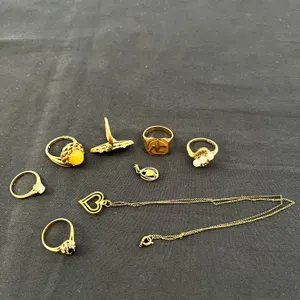 Assortment of Gold Jewelry