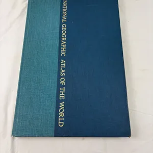 Vintage National Geographic Atlas of the World