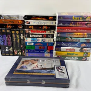 Variety of VHS Tapes