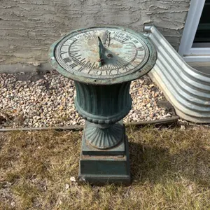 Cast Iron Sundial