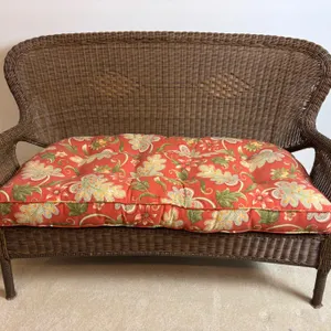 Wicker Loveseat