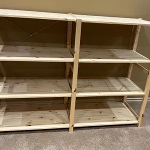 Wooden Storage Shelfs