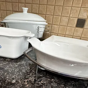 Serving tray and Casserole Dishes
