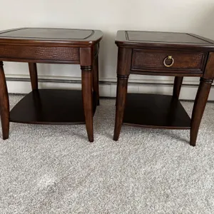 Two End Tables - Matching Style