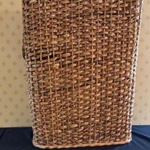 Woven Laundry Basket and shoe rack