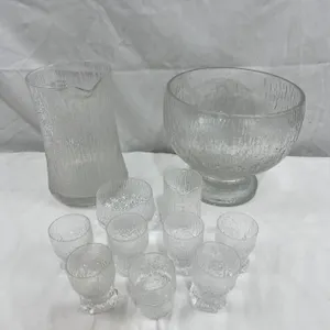 Art Glass Summer Serving Set