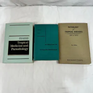 Vintage Tropical Medicine Textbooks