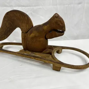 Vintage Cast Iron Squirrel Nutcracker