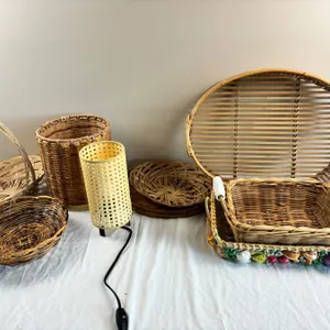 Assorted Wicker Decor