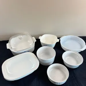 Assorted Corningware & Termo-Rey Oven Proof Dishes