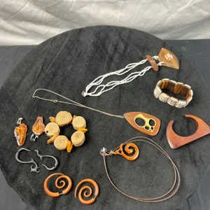 Vintage Wooden Jewelry