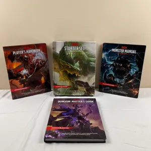 Dungeons & Dragons Starter Kit & 3 D & D Books