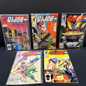 5 GI Joe Comic Books