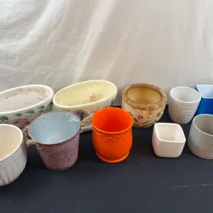 Assorted Flower Pots