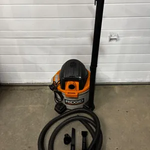 Rigid 6 Gallon Shop Vacuum with Attachments