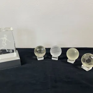 Crystal/Glass Sports Themed Decor