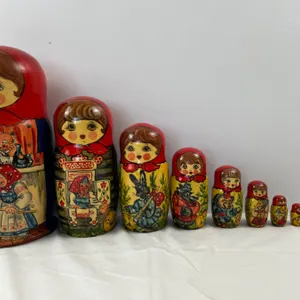 Red Riding Hood Nesting Dolls