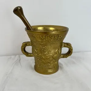 Brass Mortar & Pestel