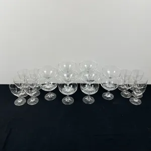 Assortment of Crystal Glassware