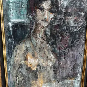 David C Armstrong "Sisters" Painting
