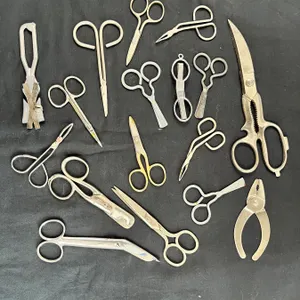 Assortment of Unique Scissors & Tweezers