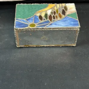Stained Glass Jewelry Box