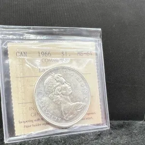 1966 Canadian Dollar Coin