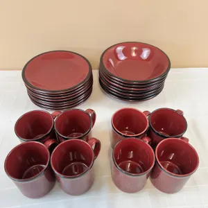 Speckled Ceramic Dish Set