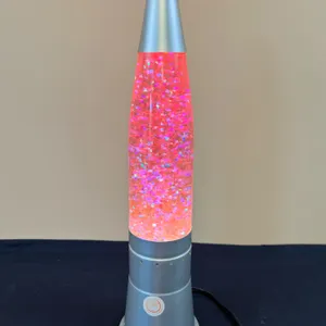 Pink Glitter Lava Lamp