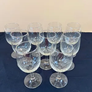 Short Stemmed White Wine Glasses