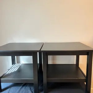 2 Wooden Side Tables