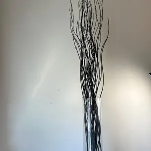 Decorative Painted Sticks in Large Vase