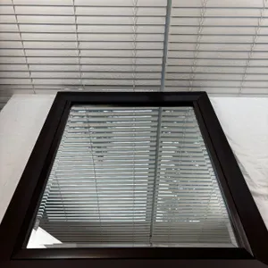 Wall Mirror with Wooden Frame
