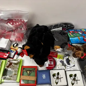 Assortment of Canadian and Holiday Themed Collectables