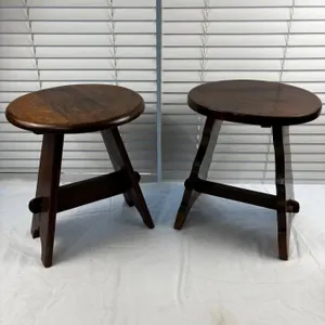 Pair of Wooden Stools