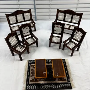Rattan Dollhouse Furniture
