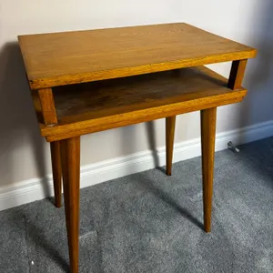 2 Tier Wooden Table