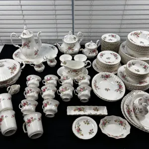 Royal Albert "Moss Rose" China Set