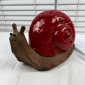 Clay Snail Décor