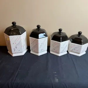 Kitchen Storage Canisters with Lids
