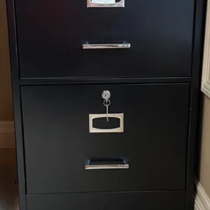2 Drawer Filing Cabinet With Key