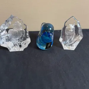 Assorted Animal Glass Decor