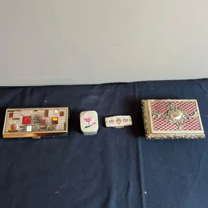 4 Trinket/Jewellery Boxes