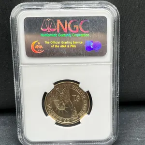 Third President Thomas Jefferson 2007 Graded Coin $1.00 Coin