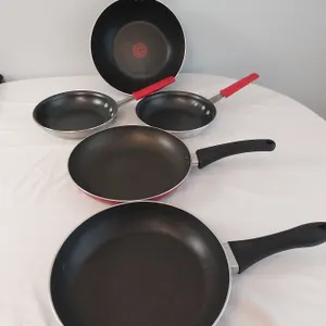 Assorted non-stick pans