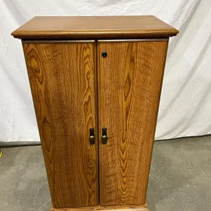 Wooden DVD Movie Holder (No Key)