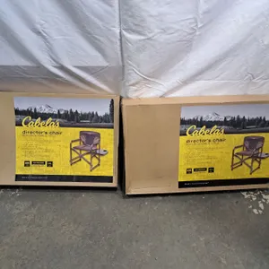 Director Chairs with Removable Tables