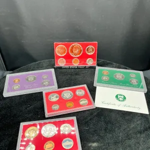 Assorted American Proof Sets in Cases